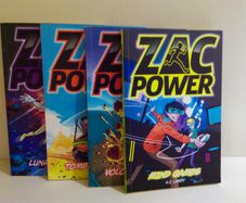 Zac Power Children's Books, adventure books, NEW