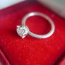 Authentic PANDORA 925 Sterling Silver Clear CZ Sparkling Crown Ring size P Image 6