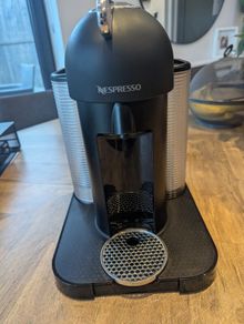 Nespresso coffee machine