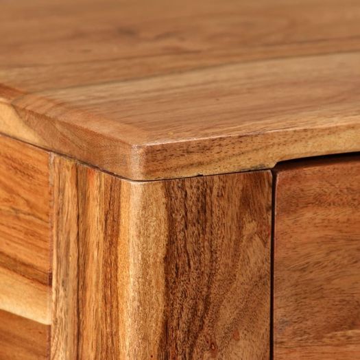 Console Table Solid Wood 118x30x80 cm