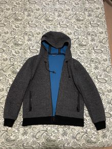 Elegant Wool Hoodie Jacket
