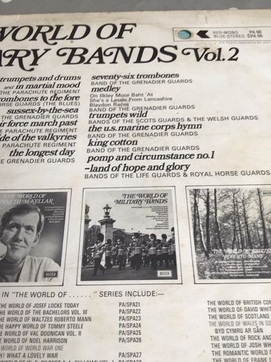 The World of Military Bands Vol 2 Vinyl LP