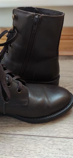 S. Oliver leather ankle boots size 39/6