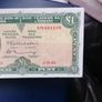 1969 Ireland One Pound Banknote Image 2
