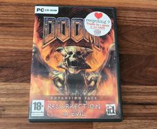 Doom 3 Resurrection of Evil Expansion Pack pc cd rom
