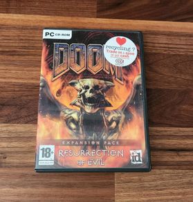 Doom 3 Resurrection of Evil Expansion Pack pc cd rom