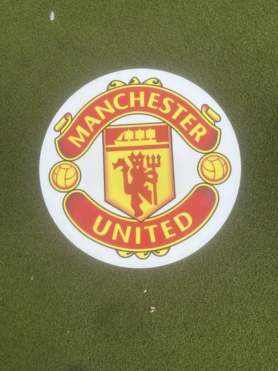 Large Plastic Football Club Badge Wall Signs