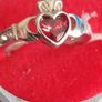 silver claddagh ring Image 3