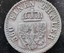 Germany 1868 B German States Kingdom of Prussia,   1 Pfenning - William I