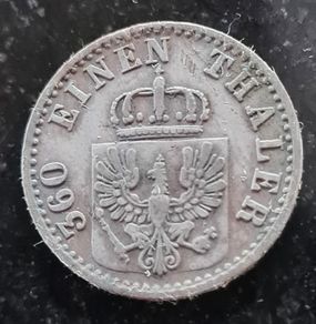Germany 1868 B German States Kingdom of Prussia,   1 Pfenning - William I