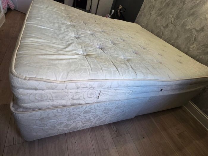 super king divan bed and mattress