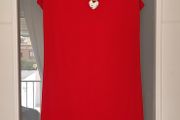 Ours Red bodycon dress Sz L (Fit 10UK)