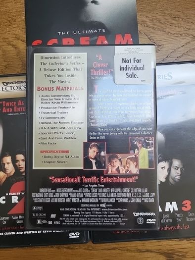 The Ultimate Scream Collection Region 1 DVD
