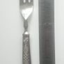 Vintage Art Deco pastry fork- 800 silver filled handle Image 5