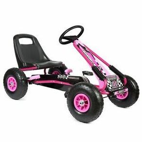 Rubber Wheel Go Kart / Cart