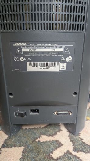 Bose PS 3-2-1 media center and sound system