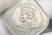 1966 Guernsey Ten Shilling Coin
