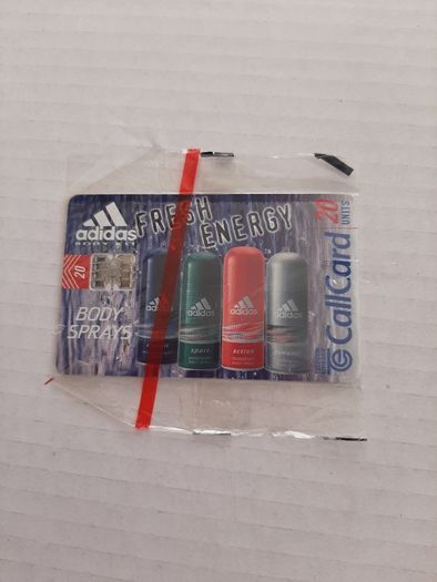 New mint call card unopened