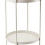 Pair of JYSK HAVLIRE Beige Metal Side Tables Image 9