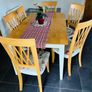 Dining / Kitchen Table & 6 Chairs Image 2
