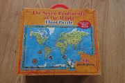 Seven Continents of the World Floor Puzzle