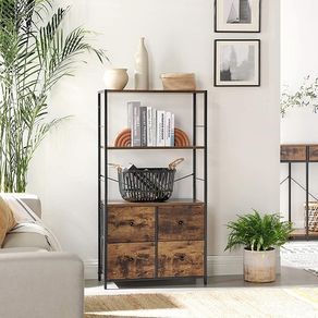 New Industrial Bookshelf Storage Unit - FREE P&P