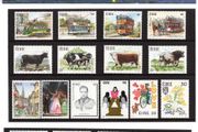 1987 Ireland Stamp Year Pack MNH. See scan for stamps included. All stamps Mint Never Hinged.