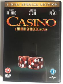 Casino [1995] Martin Scorsese Film (Robert DeNiro, Joe Pesci, Sharon Stone & Don Rickles) [Movie 2DVD]