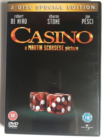 Casino [1995] Martin Scorsese Film (Robert DeNiro, Joe Pesci, Sharon Stone & Don Rickles) [Movie 2DVD]