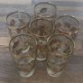 6 Slim Vintage Glasses Image 3