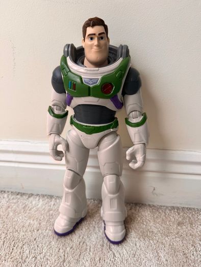 Disney Pixar 2021 Mattel Lightyear Space Ranger Alpha Buzz approx. 30 cm. Used Please see photos