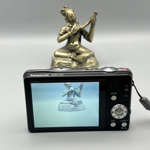 Panasonic Lumix DMC-SZ1 16.1MP Digital Camera Black Tested - Full Kit