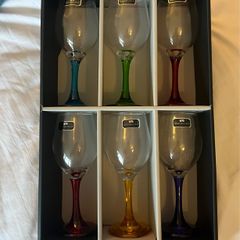 Newgrange Rainbow Wine glasses