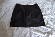 Faux Leather Mini Skirt