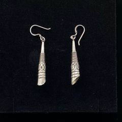 Sterling silver drop earrings