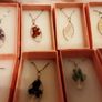 white metal home made tree of life necklaces Image 2