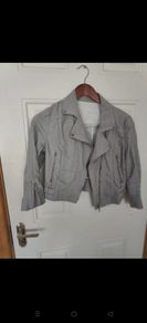 Jean motor jacket for 10yr old