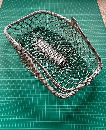 Metal Silver Basket