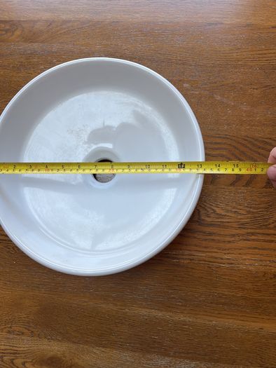 Sink - round counter top sink