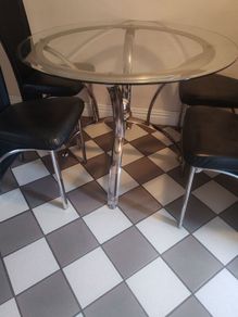 Glass table