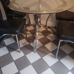 Glass table