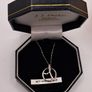 9ct white gold necklace Image 3