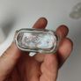 311 - Set of 4 Vintage Decorative Collectible Clear Glass Bottles Image 10