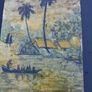 Antique two Asian Paintings 11.4" x 8"   11,5 x 8" Image 9