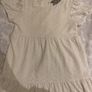 New with no tag cream dress girl size 24-36 months Image 3