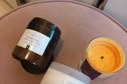 3 scented candles partially burnt