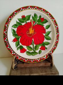 Lindos Keramik, Display plate, ceramic plate