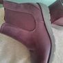 Heavenly Feet purple leather ankle boots Image 5