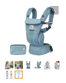 ergobaby omni breeze slate blue