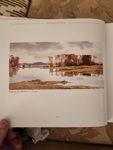 James Fletcher - Watson.a Celebration Of The Artist's Life And Work. Large Volume Hardback In Good Condition.